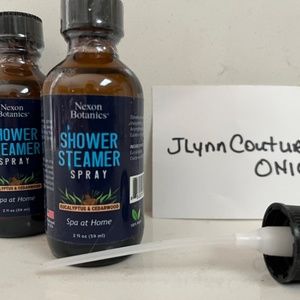 New Nexon Botanics Eucalyptus Cedarwood Steam Shower Spray 2oz.- 2pc, Luxury Spa